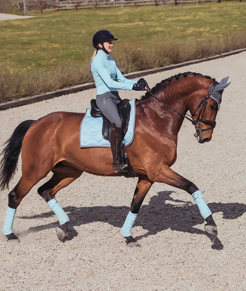 MANTILLA DOMA ICE BLUE PEARLS  EQUESTRIAN STOCKHOLM